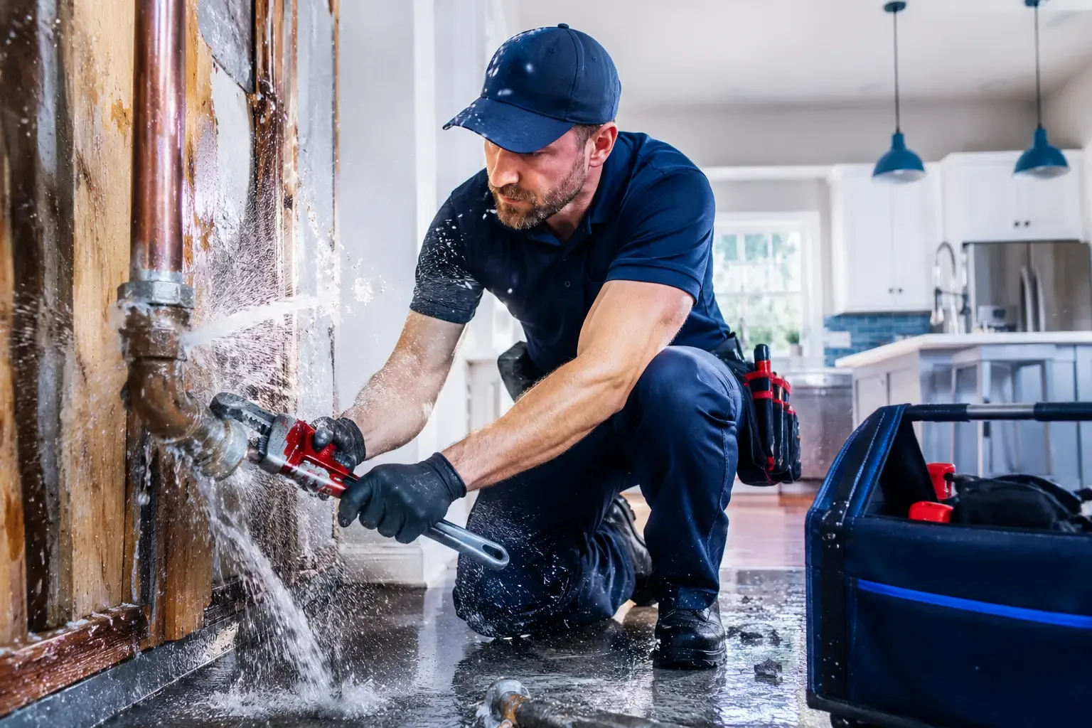 Local emergency pipe repair professionals in Mcgraws, WV